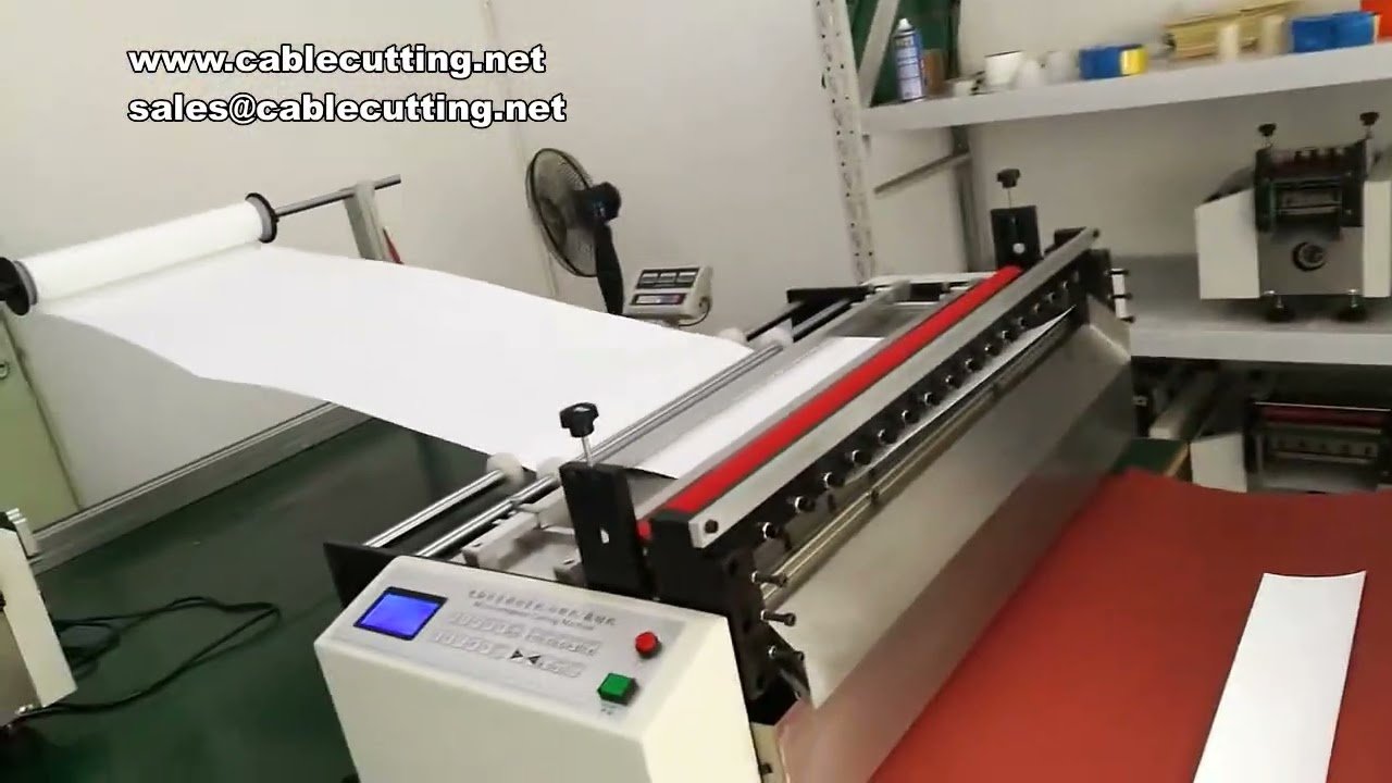 Mesin Pemotong Automatik Tanpa Halogen: Potong Kepingan PC, Kulit, Kertas, Pakaian & Permaidani