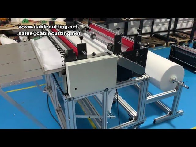 Mesin Pemotong Kapas Mutiara Automatik | Potong Filem Buih Secara Melintang & Menegak
