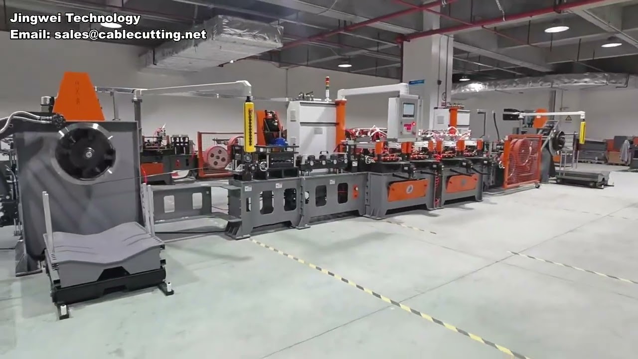 Mesin Pembulatan Jalur Keluli 0.5-1.2mm | Mesin Penyahbur, Pemotongan dan Pemuka Automatik untuk Logam