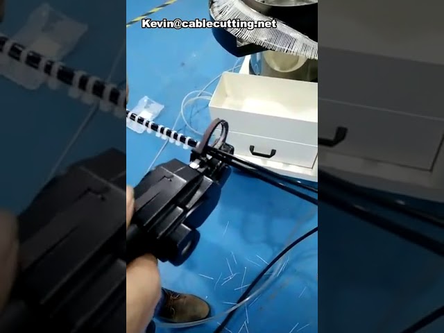 Mesin Pengikat Kabel Nilon Automatik – Tingkatkan Kecekapan Pembungkusan