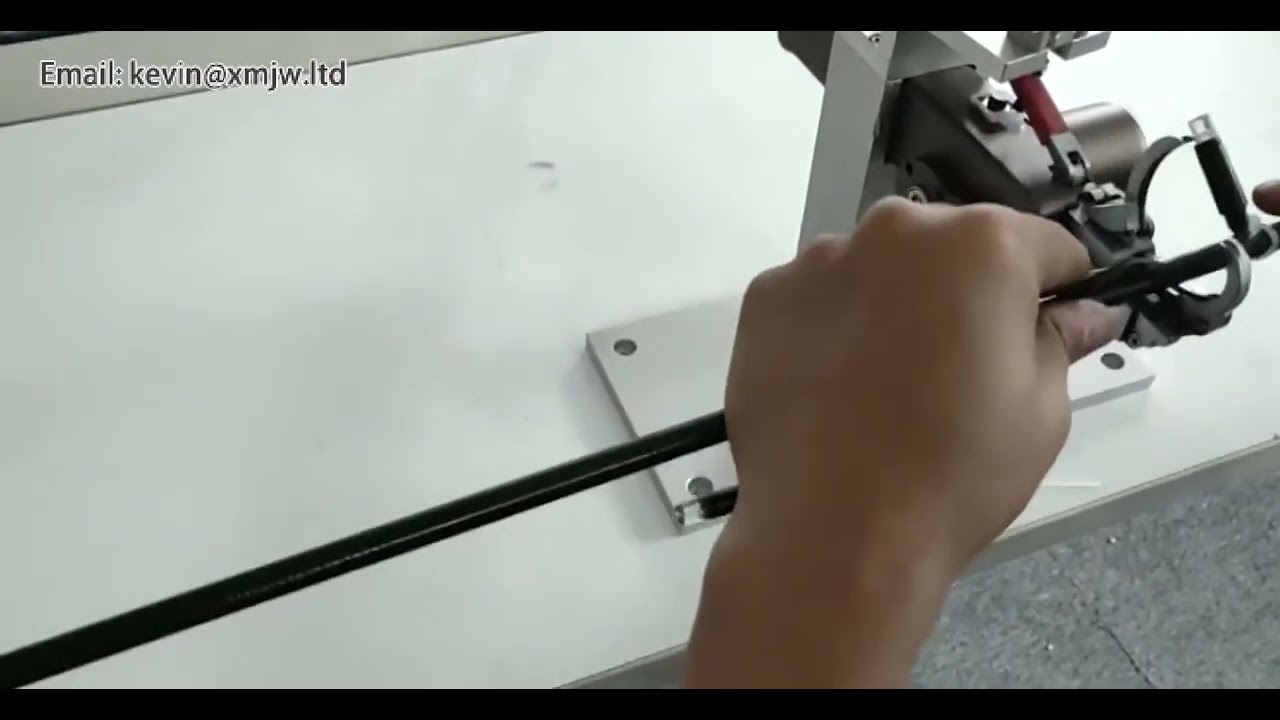 Mesin Ikat Kabel Nylon Pegang Tangan | Kawalan Skrin Sentuh PCL untuk Pengikat Wayar Elektrik