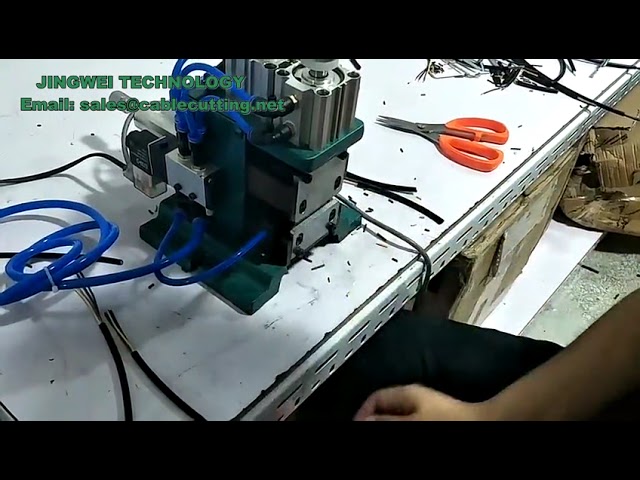 Mesin Penyarung Wayar Pneumatik Mini 3F: Alat Cekap Tanggalkan Kulit Kabel Elektrik