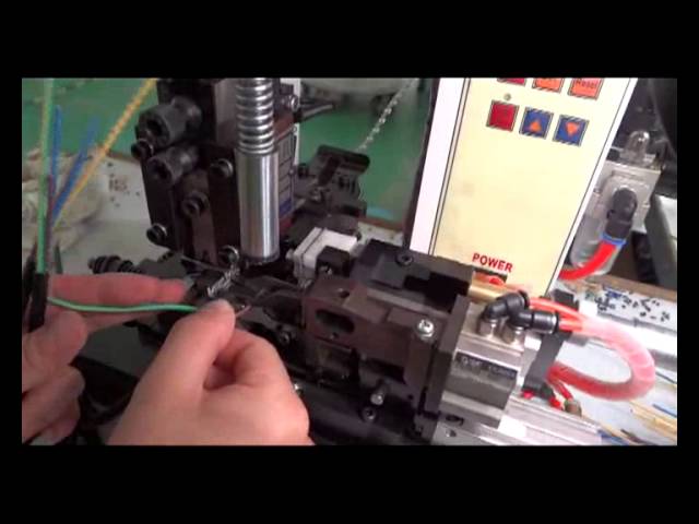 Mesin Stripping dan Crimping Wayar Automatik - Tingkatkan Produktiviti