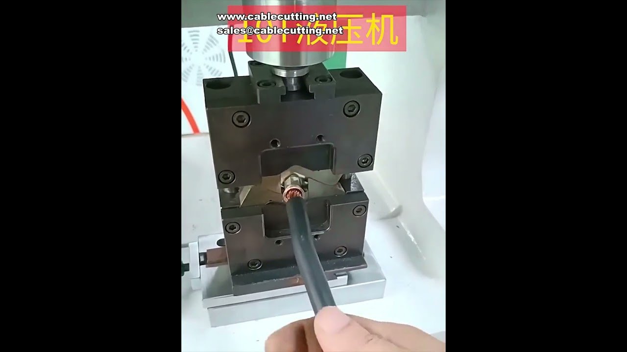 Mesin Crimping Terminal Hidraulik 10 Tan – Untuk Kabel Lug Besar 2.5 hingga 70 SQMM | Alat Tekan Terminal Berkualiti Tinggi