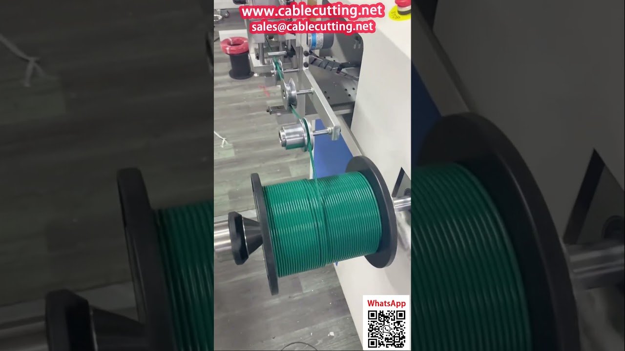 Mesin Penggulung, Penggulung Semula & Pengira Wayar untuk Kabel Elektrik Domestik