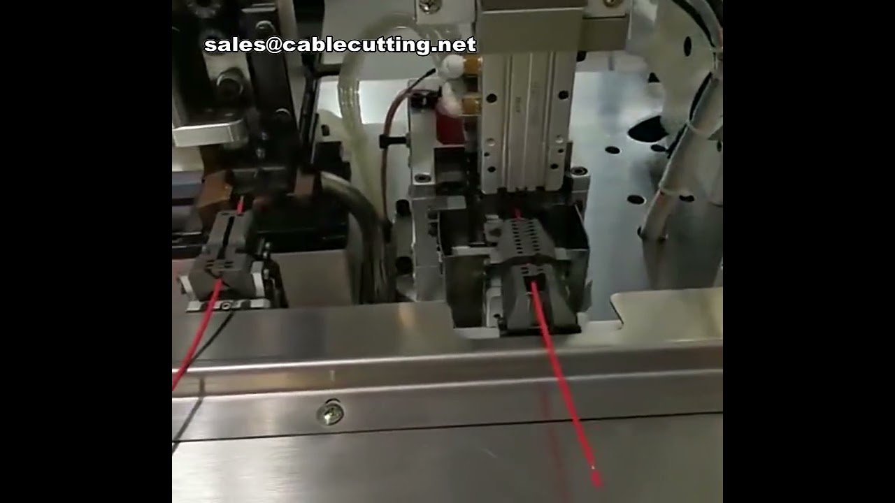 Mesin Crimping Terminal Kabel & Tiub Pengecutan Haba Automatik Sepenuhnya dengan Pelbagai Fungsi