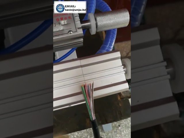 Mesin Penanggal Wayar Pneumatik Profesional - Untuk Kabel Tebal OD 3-65mm, Panjang 300mm