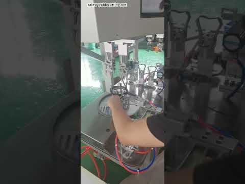 Mesin Pengikat Kabel HDMI Berganda Bulat - Siap Pasang Di Tapak #kilang #mesin