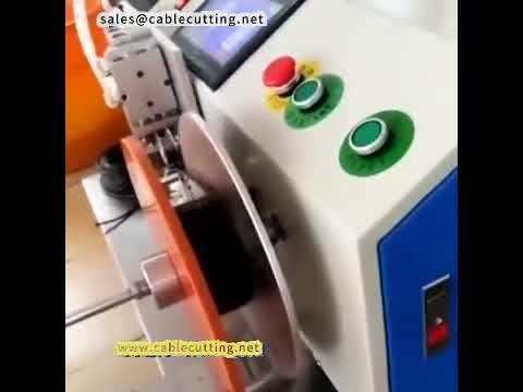 Mesin Penggulung & Pengikat Wayar Automatik untuk Kord Kuasa DC dan Wayar Data