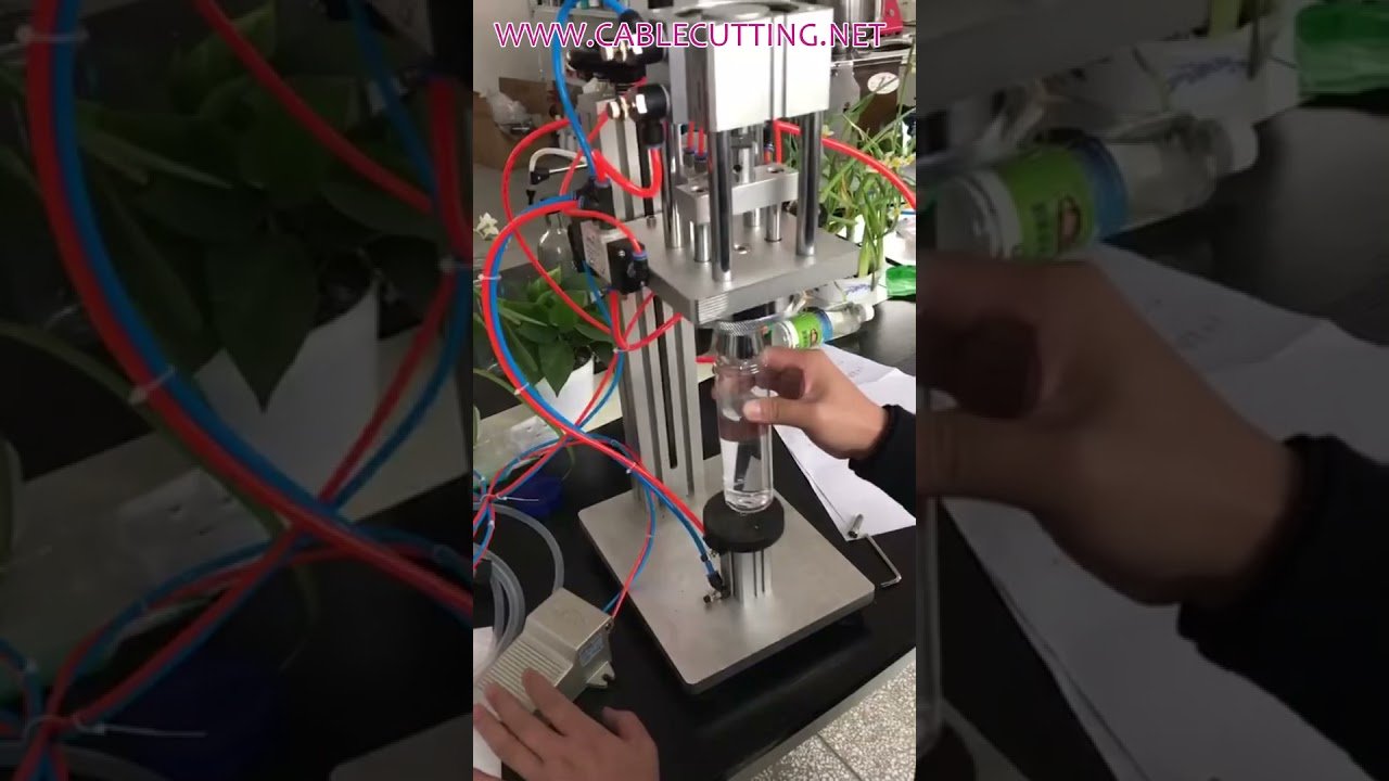 Mesin Pengelim Botol Minyak Wangi & Penutup Botol Automatik - Berkualiti Tinggi | Peralatan Pembungkusan