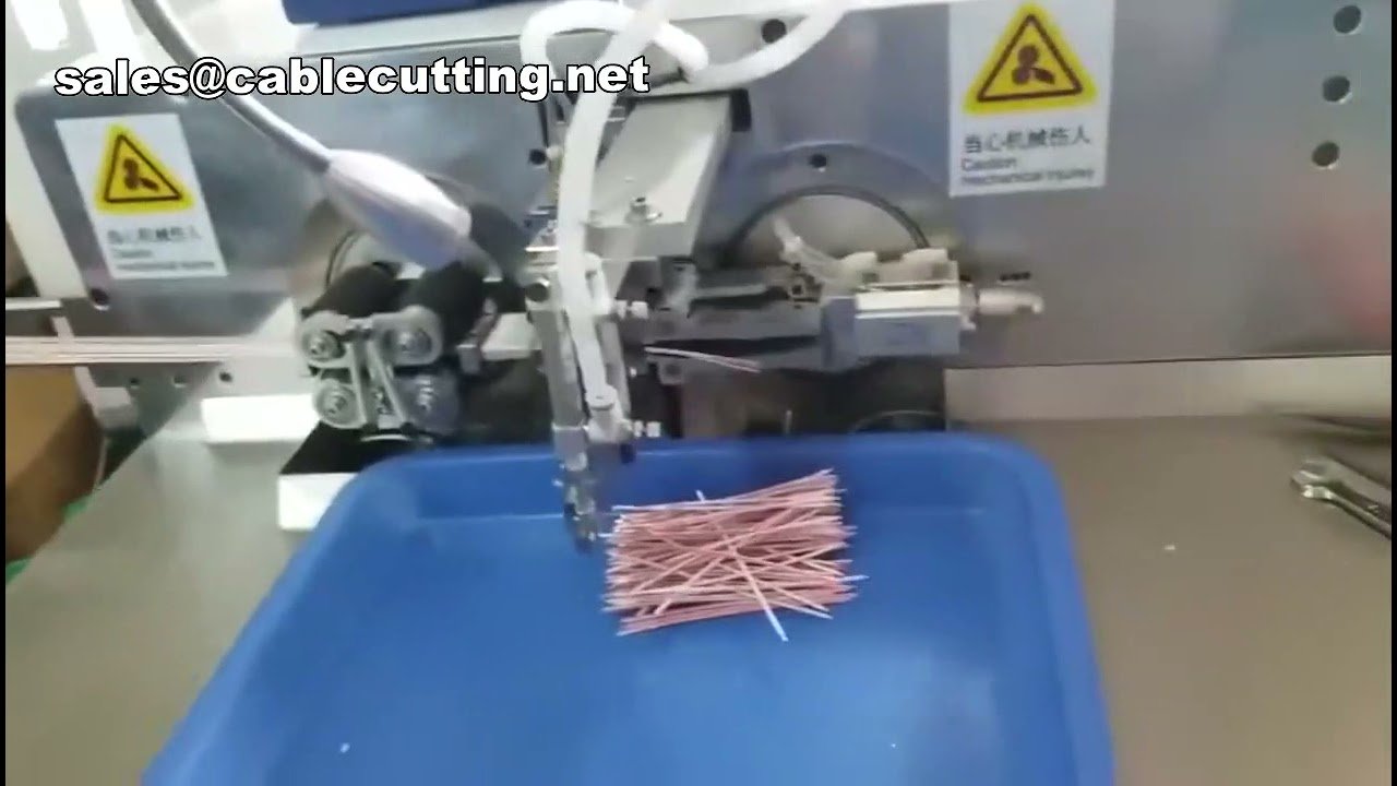 Mesin Automatik Pemprosesan Wayar: Crimping Terminal, Pematerian, Stripping & Twisting