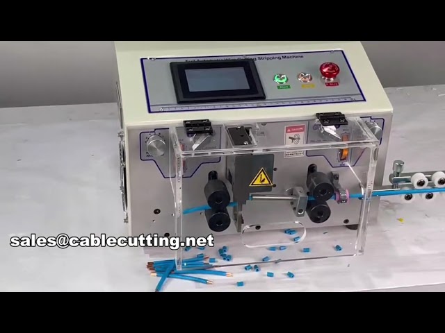touch screen control wire stripping cutting machine for  (0.1-10mm²)
