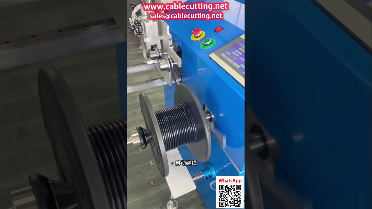 Mesin Penggulung Wayar Automatik dengan Penghitung Meter - Versi Eksport Berkualiti Tinggi