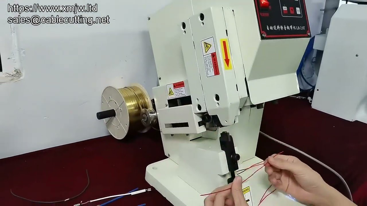 Alat Crimping Jalur Tembaga untuk Penyambungan Kabel dan Harness - Mesin Penyambung Tali Tembaga Profesional