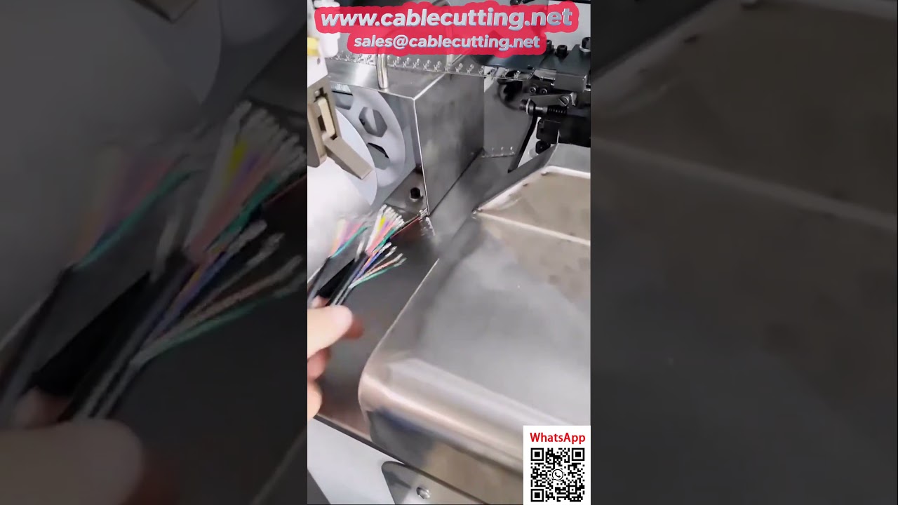 Mesin Pelucut & Crimping Kabel Berbilang Teras Semua-Dalam-Satu – Cekap Tinggi