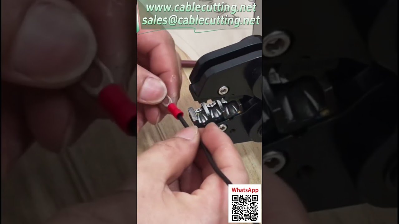 Mesin Crimping Terminal Pneumatik - Demonstrasi Nyata Kesan Crimping Wayar Sekunder
