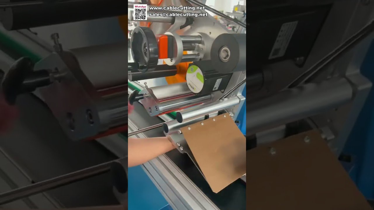 Mesin Pelabelan Bahan Lembut Automatik - Aplikator Permukaan Rata untuk Span dan Lembaran Buih