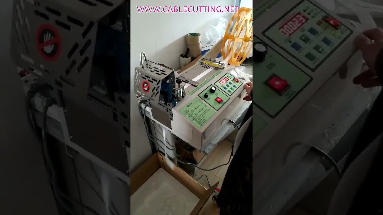 Mesin Pemotong Pita Automatik, Pemotong Tali Nilon, Mesin Pemotong Pita Zip