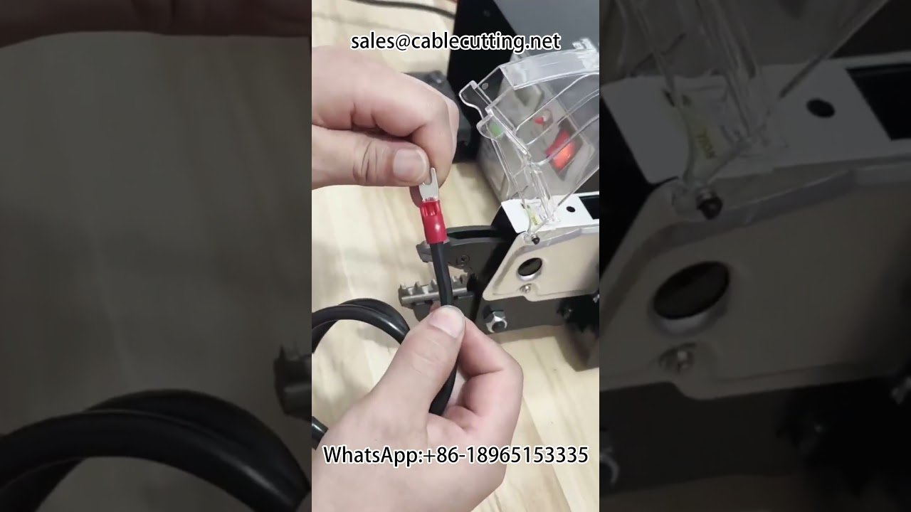 Mesin Crimping Terminal Elektrik - Crimp RV-8-4 dengan Cepat dan Tepat