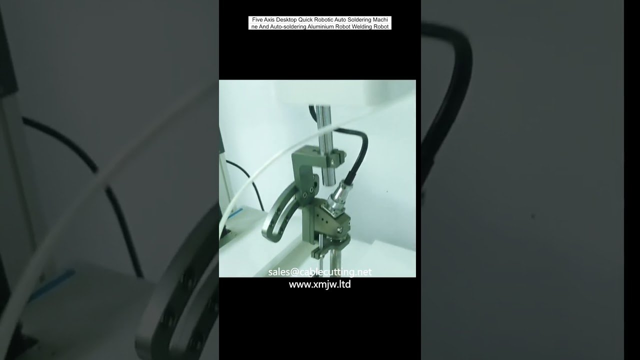 Mesin Pematerian Robotik Desktop 5-Axis Pantas & Kimpalan Robot Aluminium Automatik