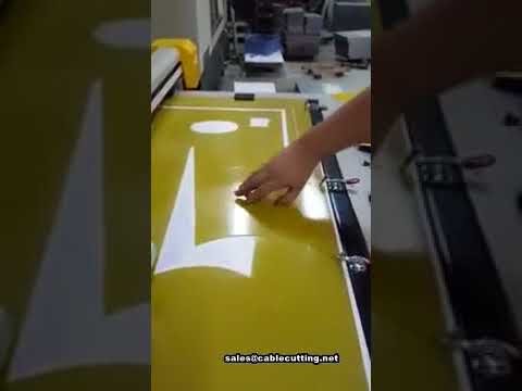 Pemotong Kain PVC Automatik – Mesin Plotter untuk Bahan Tekstil & Komposit