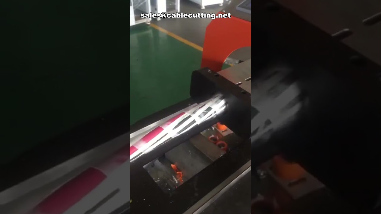 Mesin Semi-Stripping Koaksial Ketepatan Tinggi | Pemotong Jalur Automatik