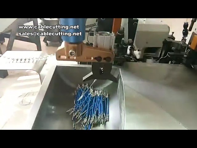 Set Lengkap 6 Bilah Pemotong & Penanggal Kawat untuk Mesin Crimping Terminal Automatik Penuh