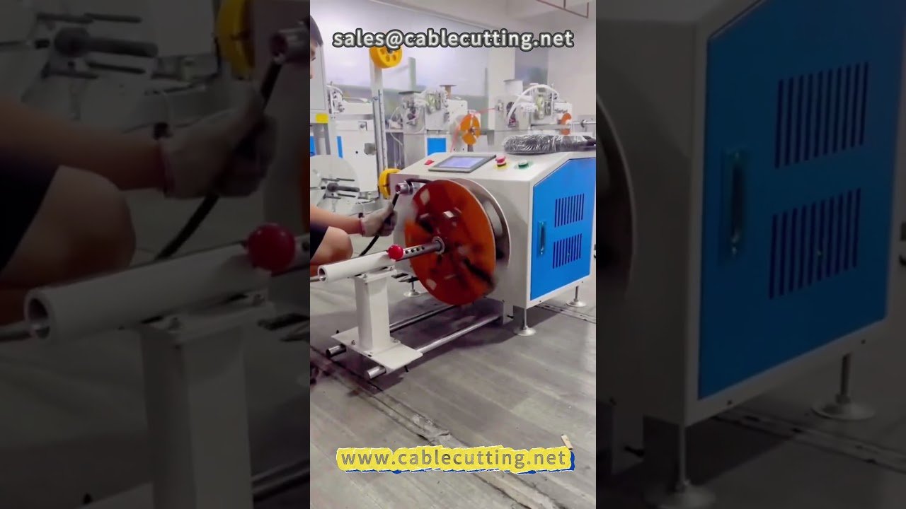 Mesin Penggulung Paip Minyak Suhu Tinggi | Paip Hidraulik & Kabel Automatik