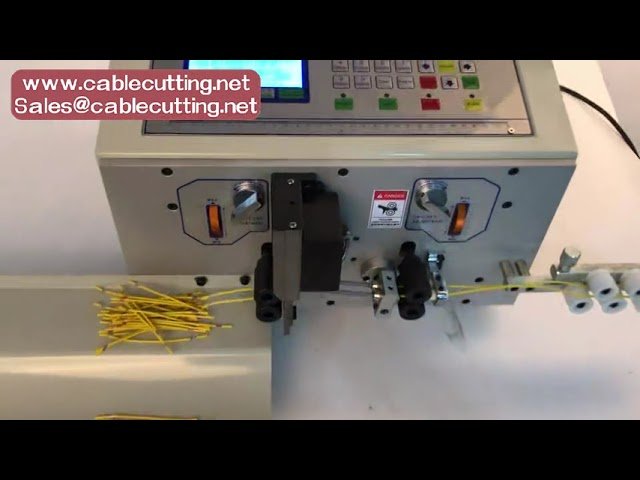 Mesin Automatik Pemotong & Pengupas Kabel Wayar untuk Kabel USB, Ribbon & Kuasa