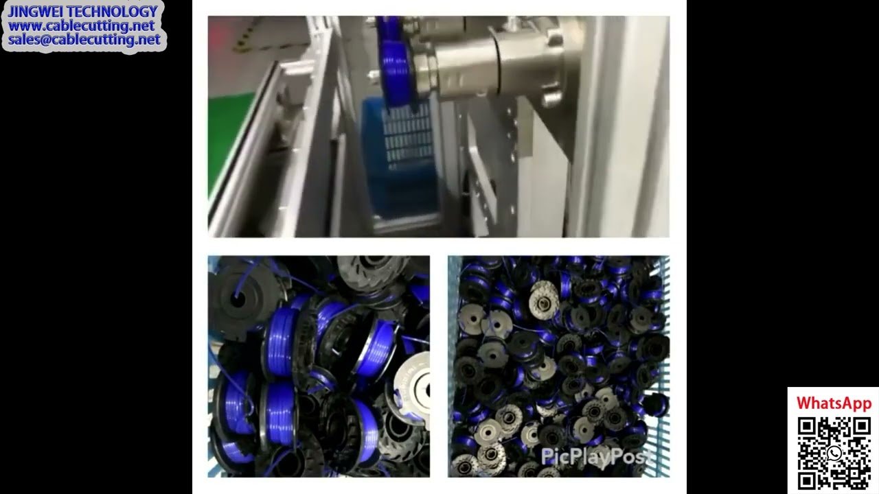 Mesin Penggulung Automatik untuk Spool Kepala Pemotong Rumput