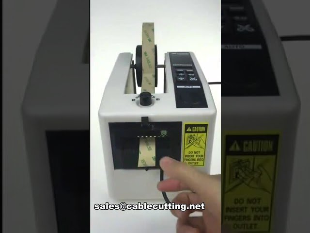 Mesin Pemotong Pita Lekat Automatik Elektrik & Dispenser Kertas M-1000
