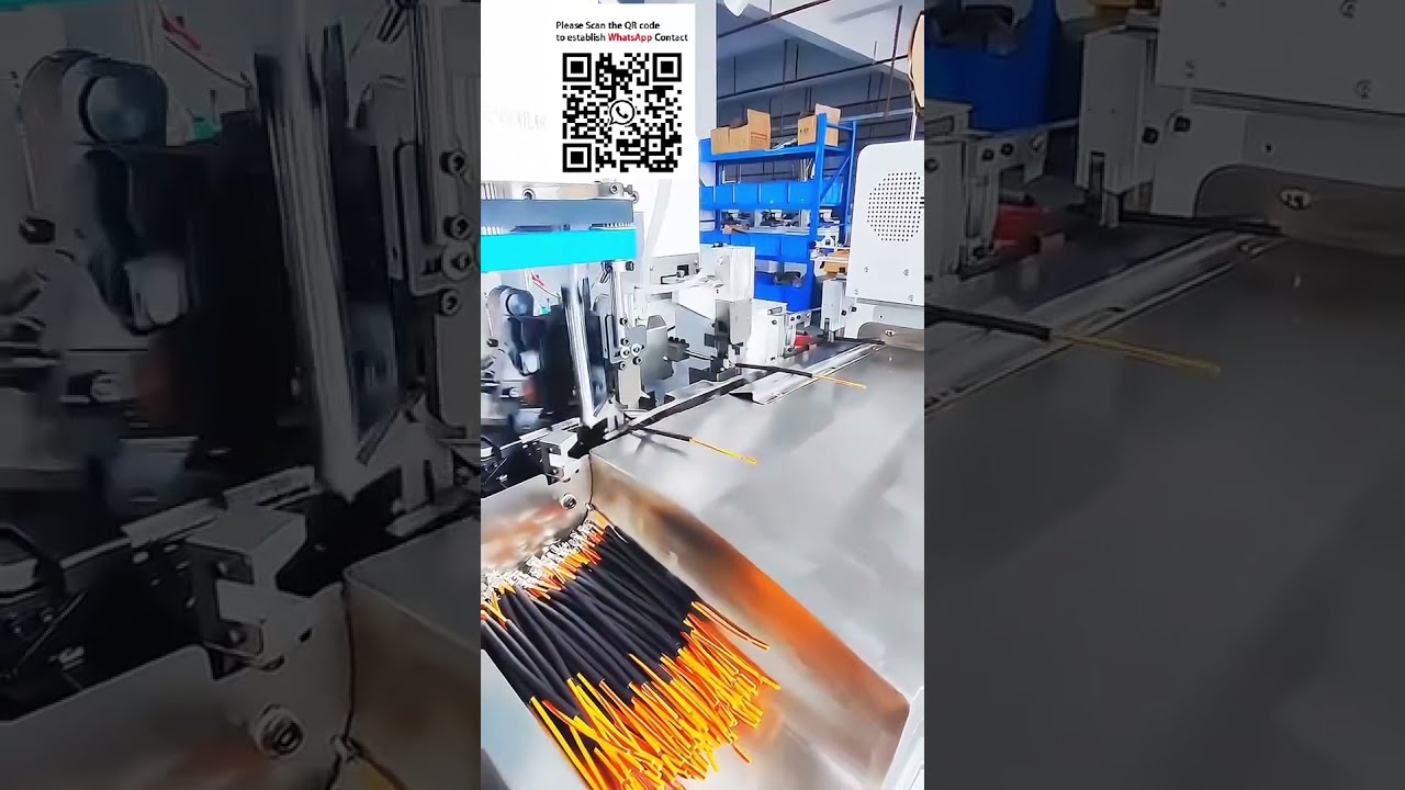 Mesin Crimping Terminal Hujung Tunggal Automatik dengan Sisipan Sleeve/Tiub #JenteraAutomasi