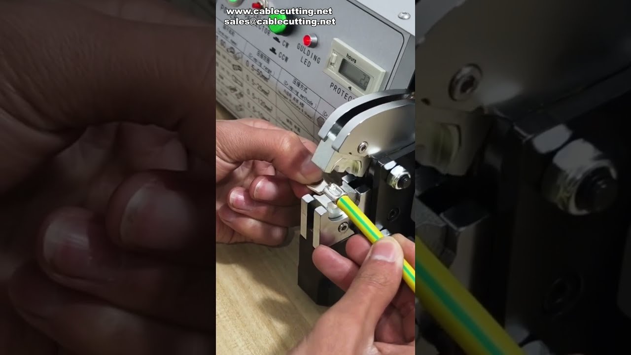 Mesin Crimping Terminal Elektrik Tulen untuk Wayar 0.5-70 mm² | Alat Automasi Kilang