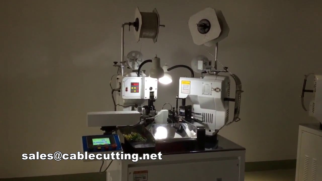 Mesin Crimping Terminal Automatik Penuh 200mm (18#) dengan Sistem Servo – Efisien & Tepat