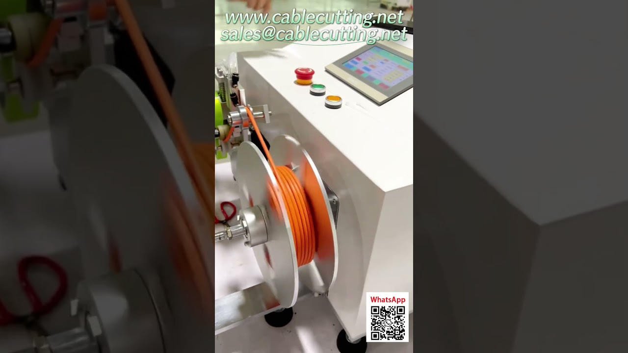 Mesin Gegelung Meter Automatik untuk Kord Kuasa & Harness Wayar – Tingkatkan Kecekapan Pengeluaran