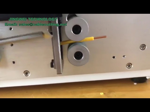 Mesin Penanggal Wayar Automatik 6mm² | Mesin Buka Kabel Berkomputer Pantas