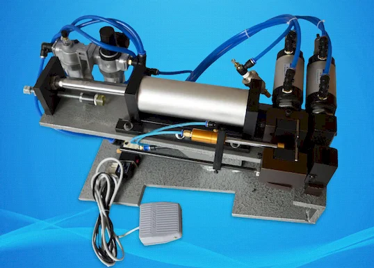 Mesin Pelucutan Kabel Pneumatik Automatik WPM-315 - Mesin Berus Wayar Separuh Auto