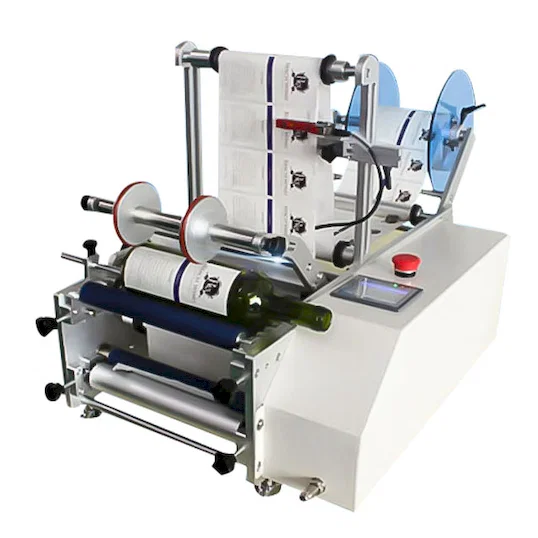 Mesin Pelabelan Botol Bulat Separuh Automatik WPM-7160 Thumb